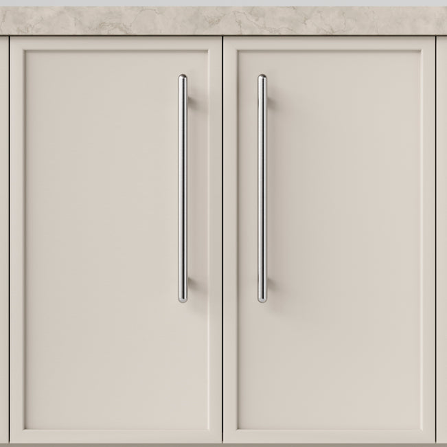 Hero Iver Puerto 320mm Cabinet Pull Handle Polished Chrome 24064 - The Blue Space