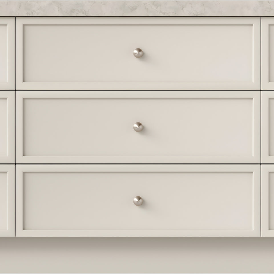 Iver Puerto 32mm Cabinet Knob Satin Nickel