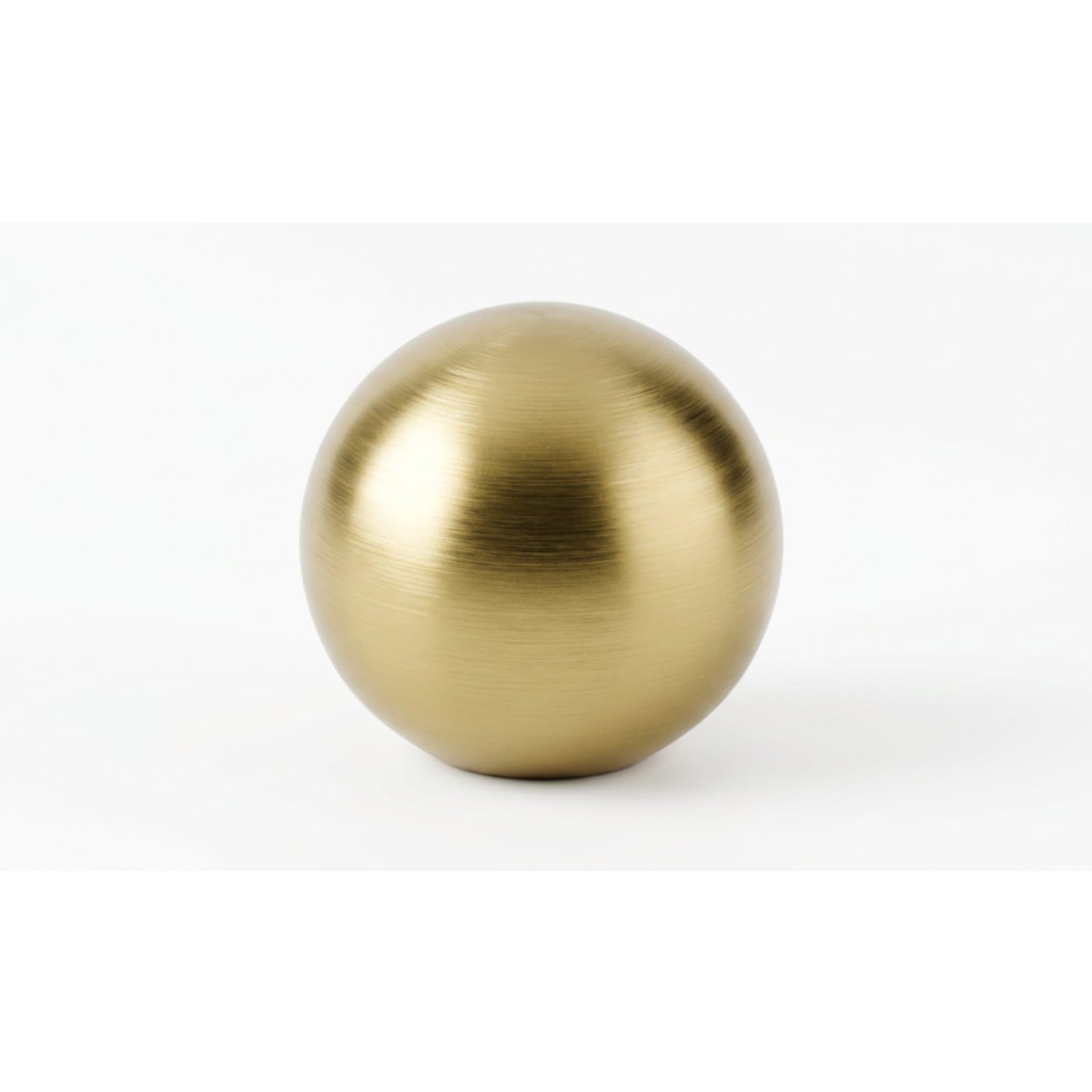 Single Iver Puerto 38mm Cabinet Knob Brushed Gold PVD 24090 - The Blue Space