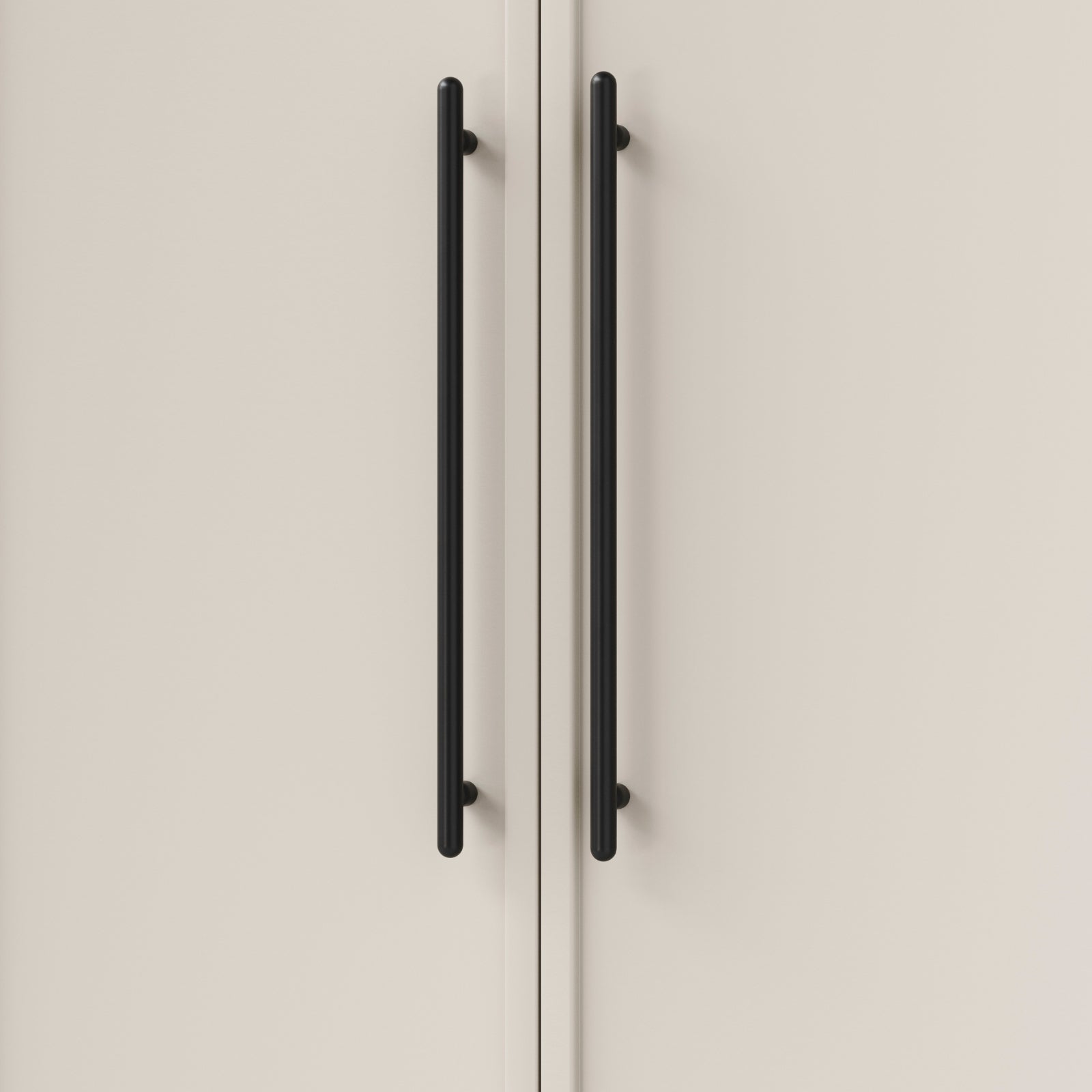 Hero Iver Puerto 450mm Cabinet Pull Handle Matte Black 24073 - The Blue Space