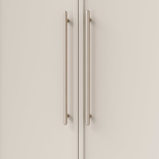 Hero Iver Puerto 450mm Cabinet Pull Handle Satin Nickel 24075 - The Blue Space