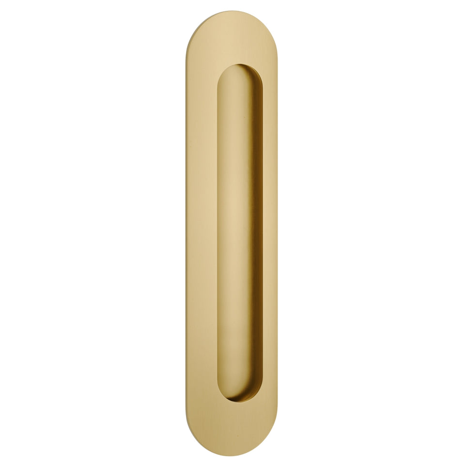 Iver Puerto Flush Pull Brushed Gold PVD