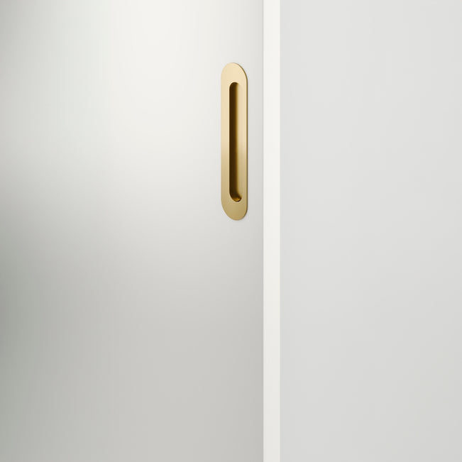 Lifestyle Iver Puerto Flush Pull Brushed Gold PVD 24160 - The Blue Space