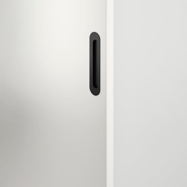 Lifestyle Iver Puerto Flush Pull Matte Black 24163 - The Blue Space