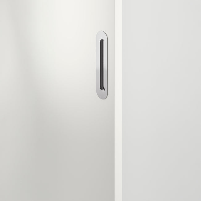Lifestyle Iver Puerto Flush Pull Polished Chrome 24164 - The Blue Space