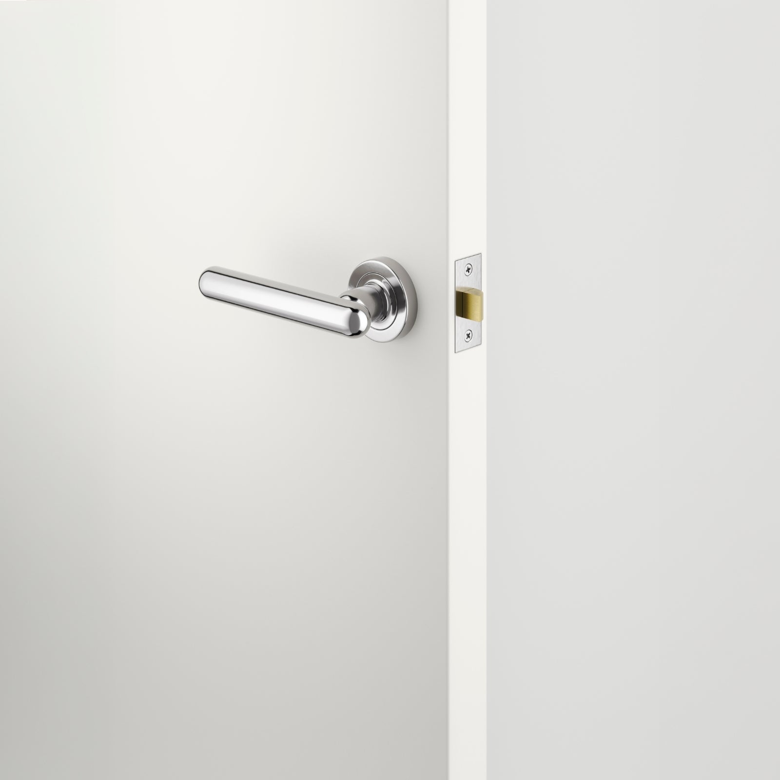 Lifestyle Iver Puerto Lever Round Rose Passage Kit Polished Chrome 24004KPASS60 - The Blue Space