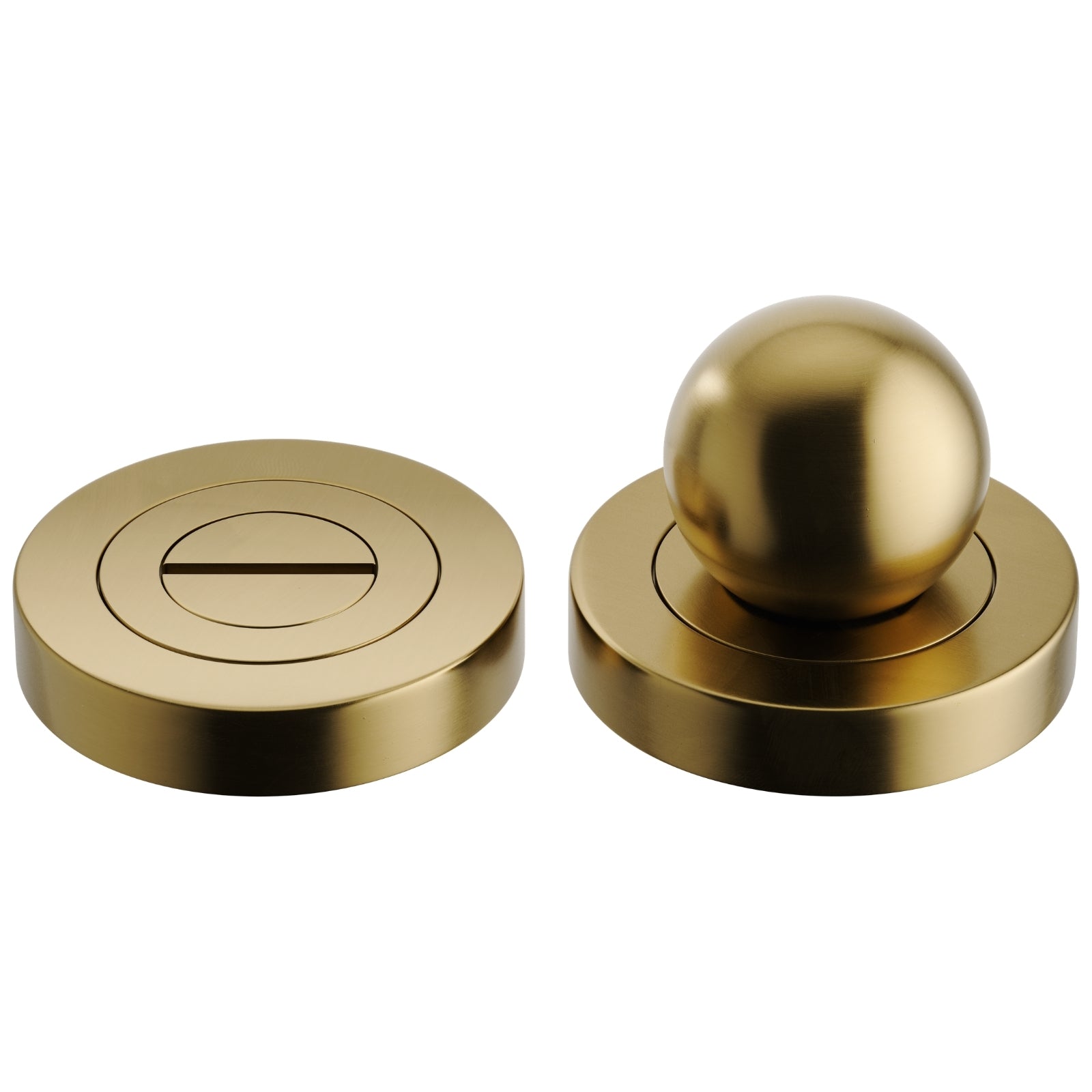 Iver Puerto Privacy Turn Round Brushed Gold PVD 24140 - The Blue Space