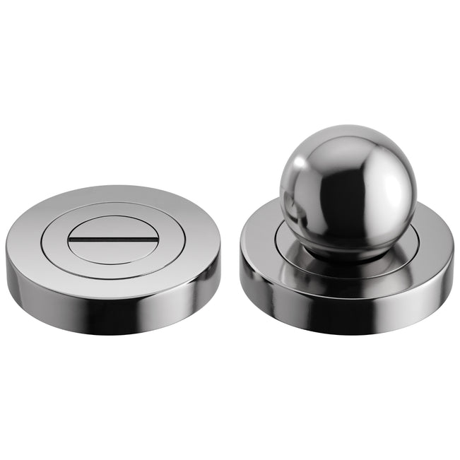 Iver Puerto Privacy Turn Round Polished Chrome 24144 - The Blue Space