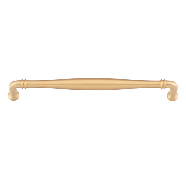 Iver Sarlat 256mm Cabinet Pull Handle Brushed Brass 21086 - The Blue Space