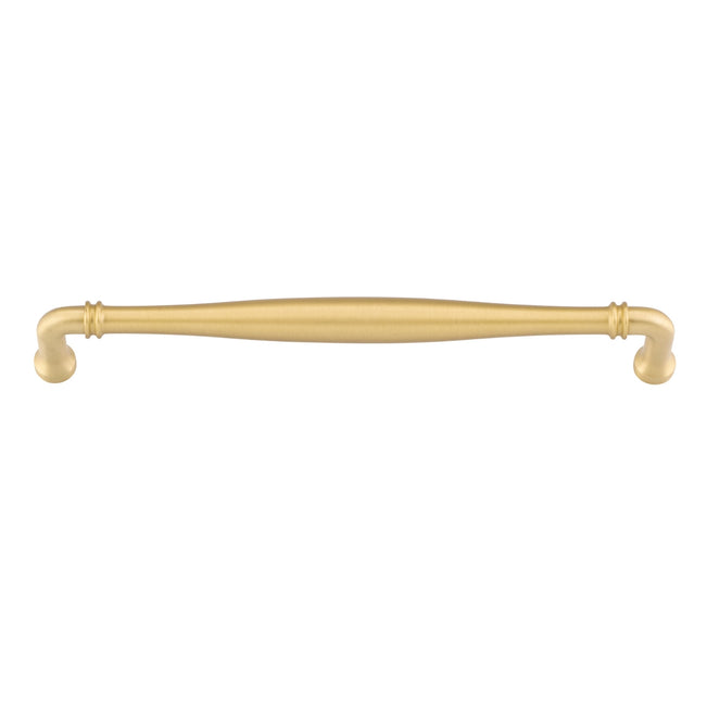 Iver Sarlat 256mm Cabinet Pull Handle Brushed Gold PVD 17106 - The Blue Space