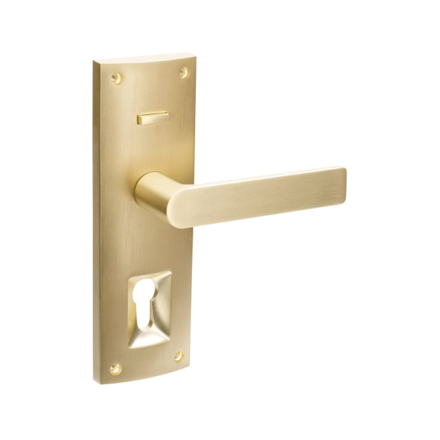 Zanda Kent Knox Multi Function Entrance Set Satin Brass