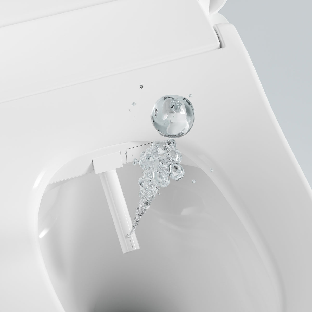 Lifestyle 6 Catania Rimless Bidet Toilet Suite Extra Height BS35S-TL6086A - The Blue Space