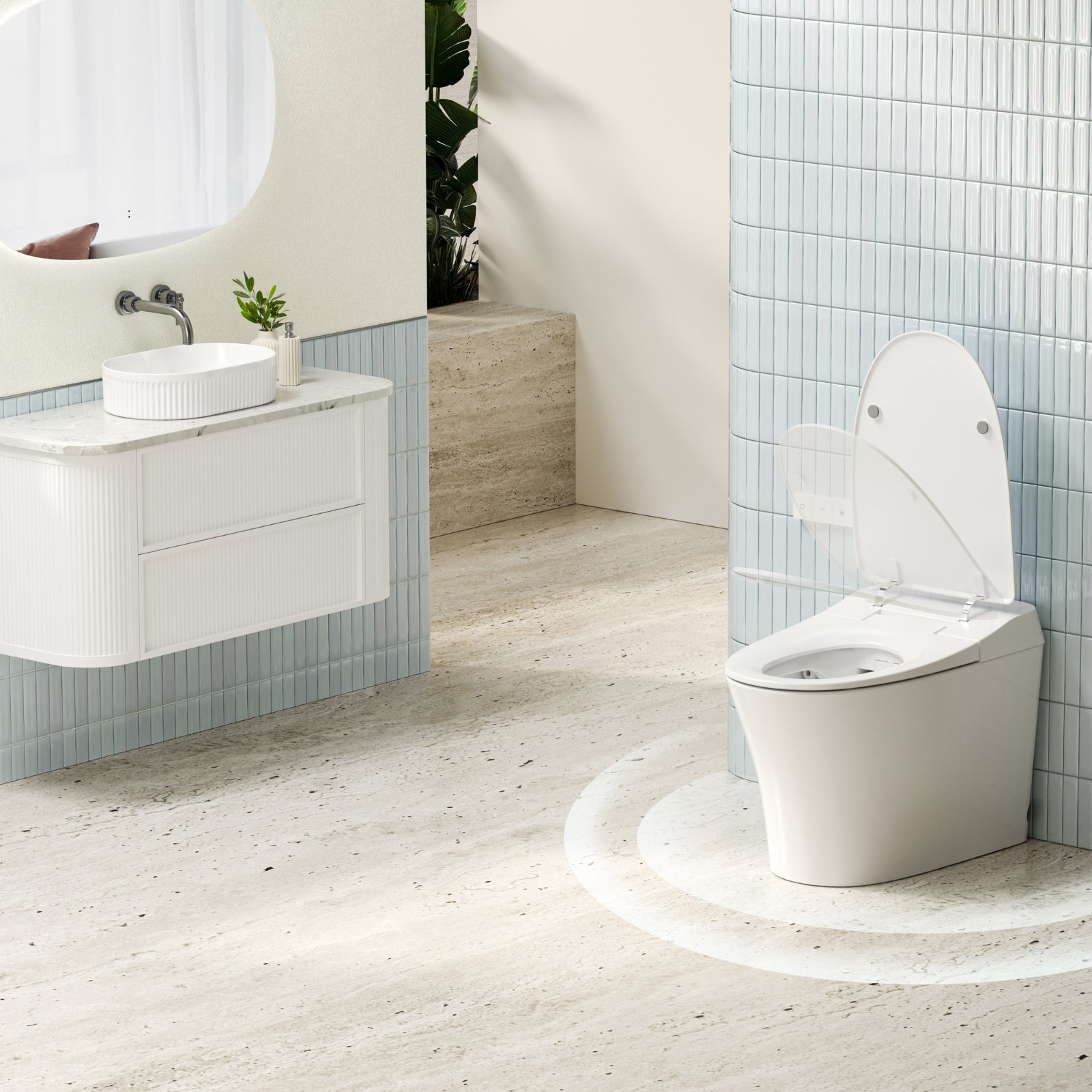 Lifestyle 2 Neovanta Smart Toilet ST25-L - The Blue Space