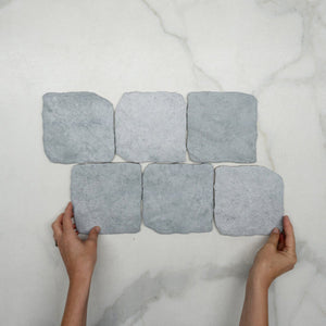 Light Grey Settlers Cobble Stone 150 x 150mm Porcelain