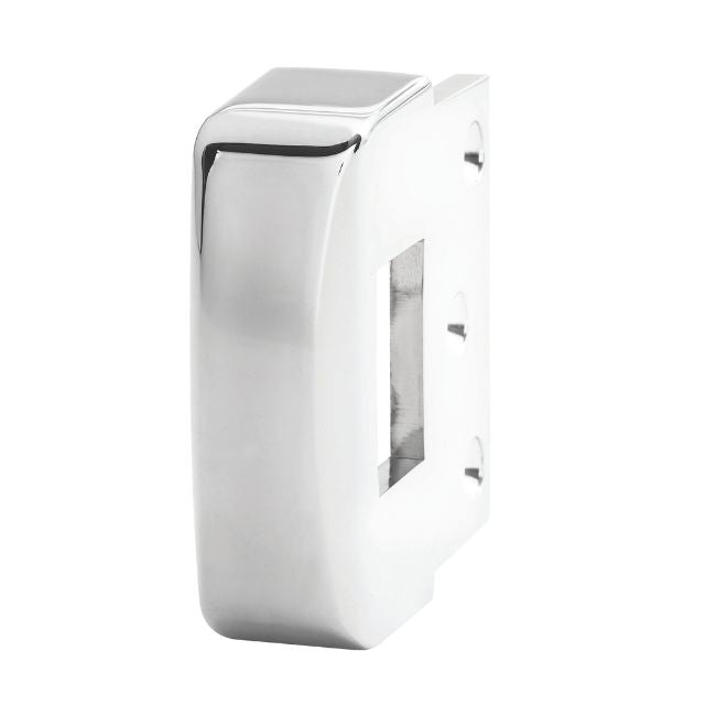 Back Lockwood 001 Double Cylinder Deadlatch Knob with Open In Strike Chrome Plate 001-1K1CPDP - The Blue Space