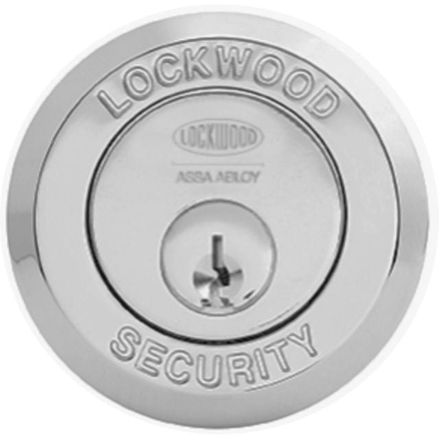 Key House Lockwood 355 Double Cylinder Deadlock Satin Chrome Pearl 355-NSPDP - The Blue Space