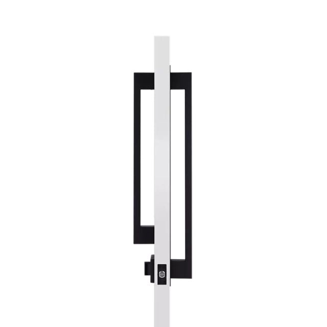 Lockwood Paradigm Pull Handle Lockset - Double Cylinder Deadbolt Matte Black