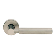 Manital Amleto Passage Door Handle Set Satin Nickel MAN-AM5F-NIS-SN - The Blue Space