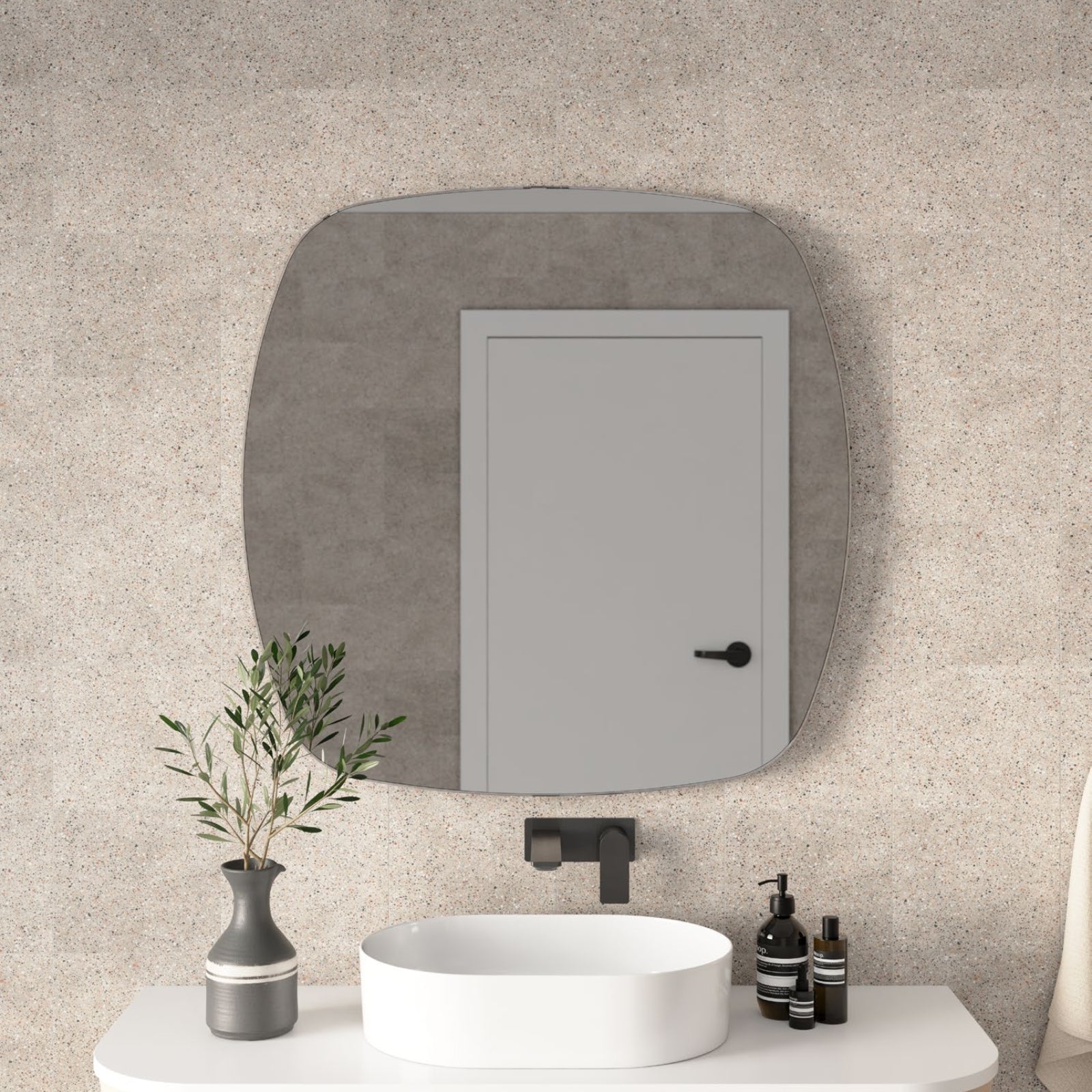 Marquis Kyka Frameless Mirror 750mm - 1200mm KYKA2 - The Blue Space