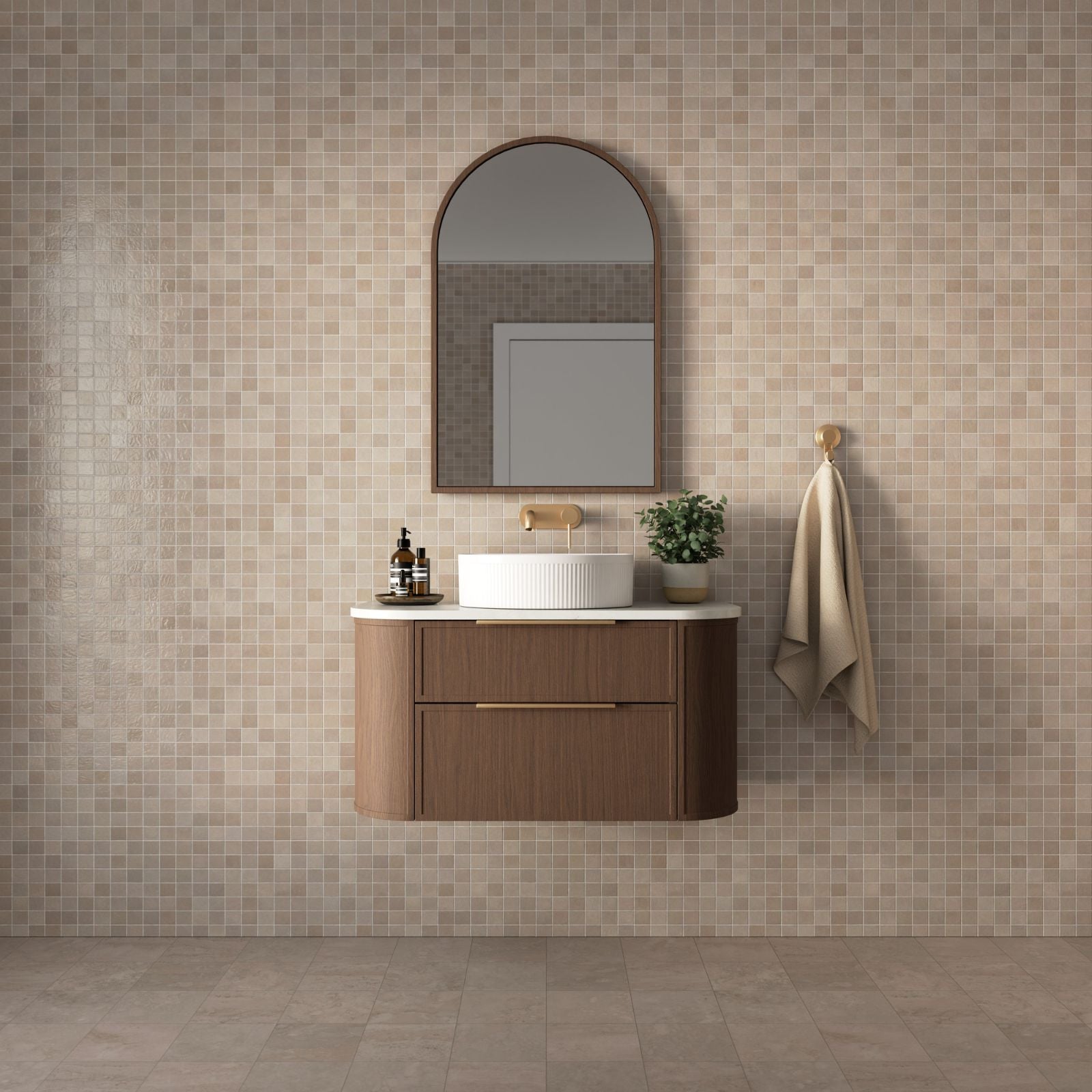 Marquis Reef Wall Hung Vanity with Symphony Top REEF2-WH-ST - The Blue Space