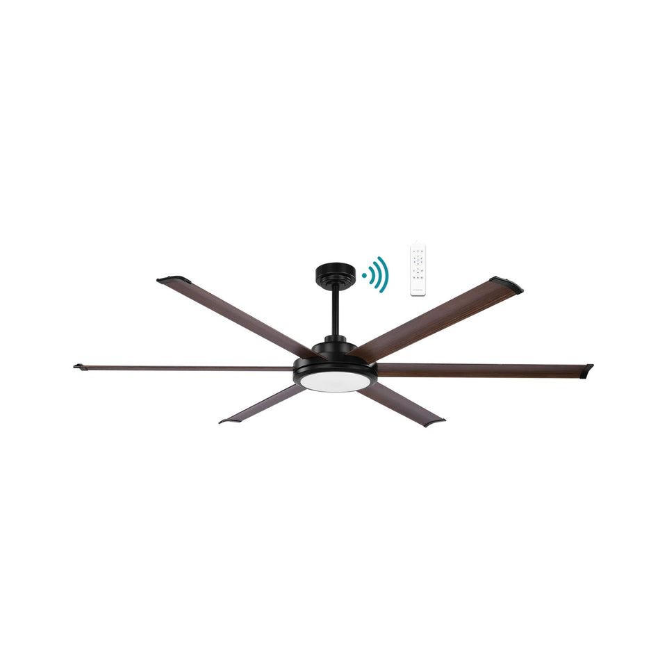 Martec Albatross II 1830mm DC Ceiling Fan with Light Walnut