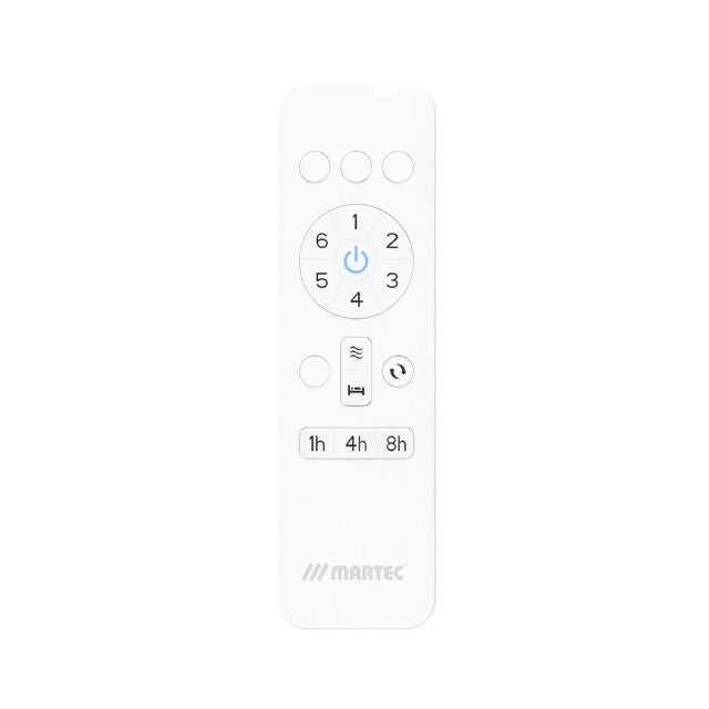 Martec Elite DC 1220mm Ceiling Fan Matt Black