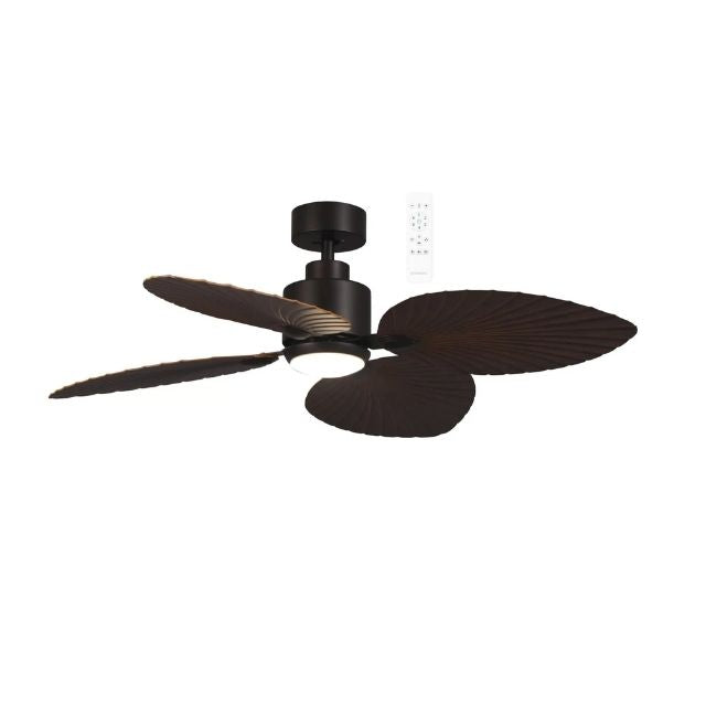 Martec Kingston DC 1260mm WIFI Remote Control Ceiling Fan with LED Light Old Bronze