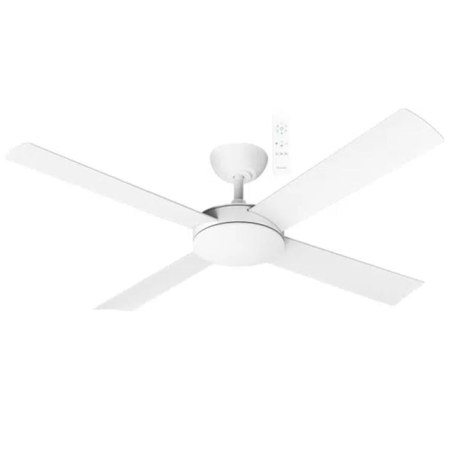 Martec Quantum 1220mm DC Ceiling Fan Matte White MQDC124WR - The Blue Space