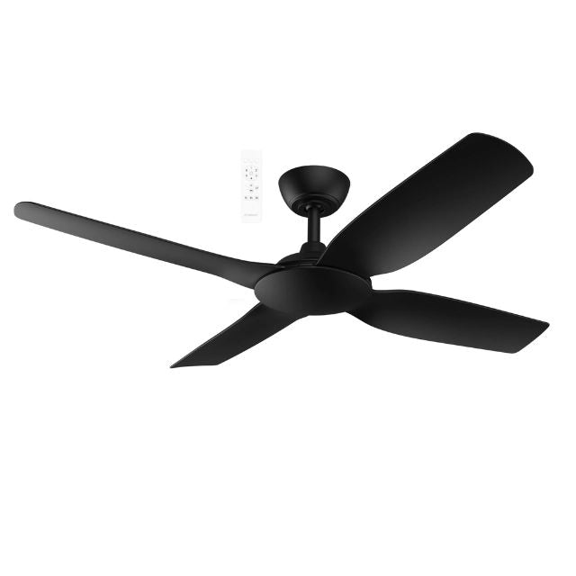 Martec Viper DC 4 1220mm Ceiling Fan Matt Black MVDC124M — The Blue Space