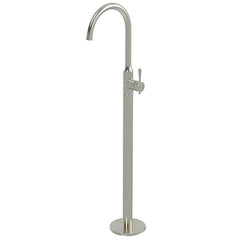 Meir Harrington Freestanding Bath Mixer Brushed Nickel