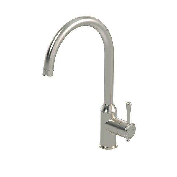 Meir Harrington Kitchen Mixer with Swivel Spout Brushed Nickel HK03-PVDBN - The Blue Space