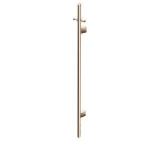 Meir Heated Vertical Towel Rail - Champagne