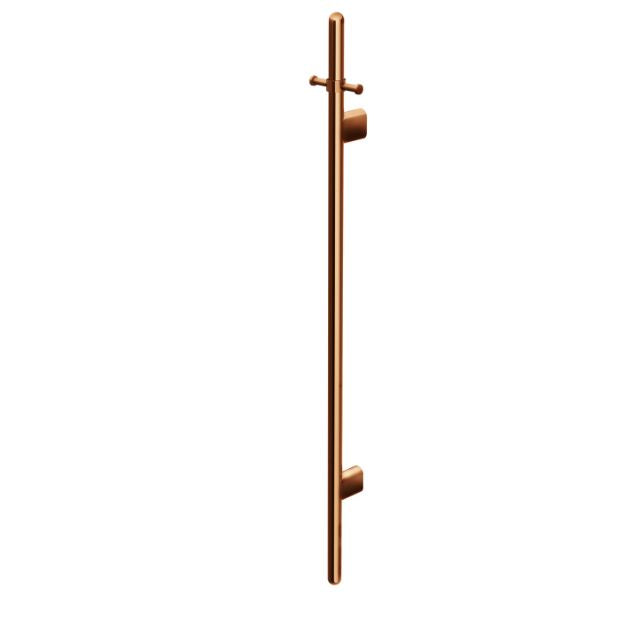 Meir Heated Towel Rail Lustre Bronze