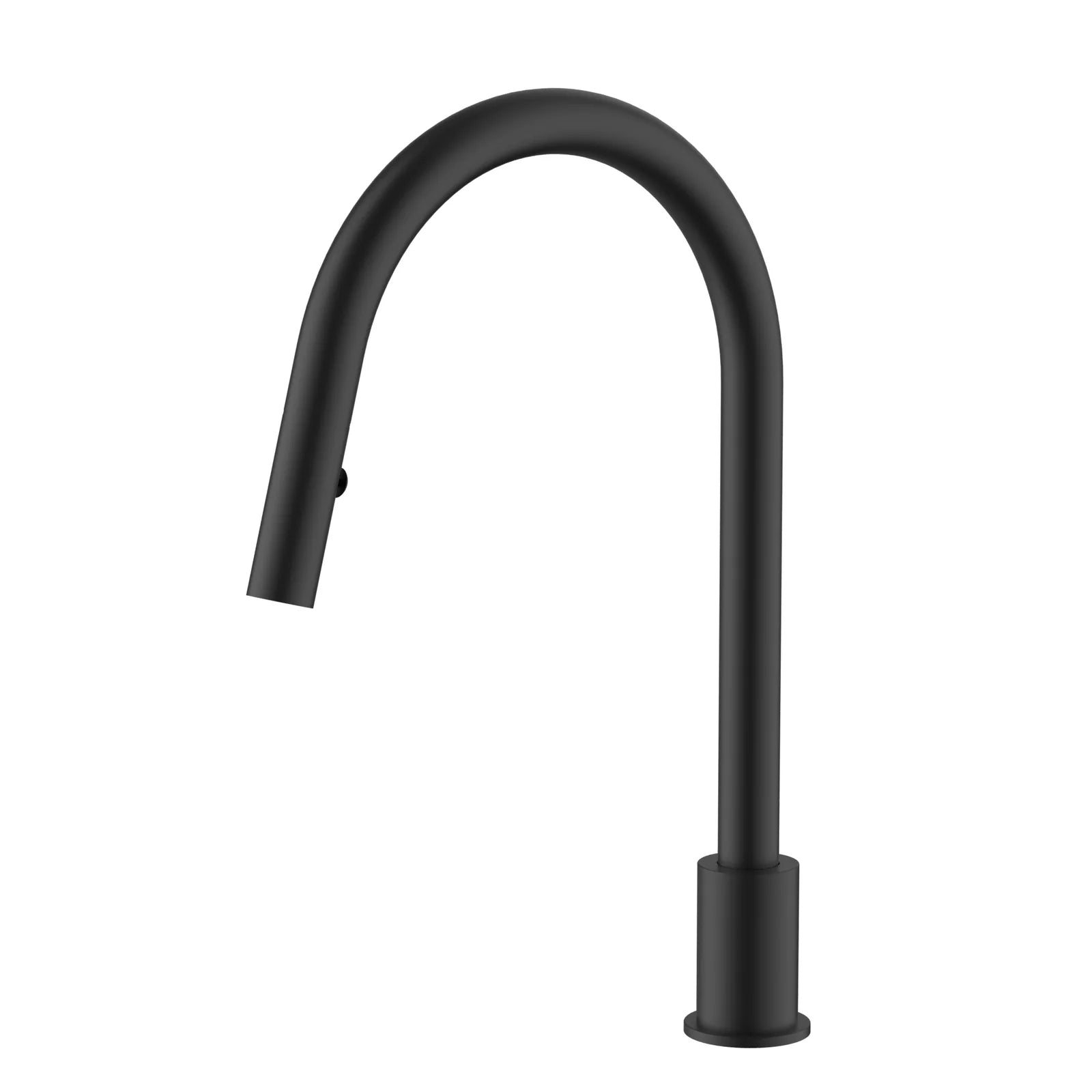 Meir Kitchen Hob Spout with Pull Out Nozzle - Matte Black MS18 - The Blue Space