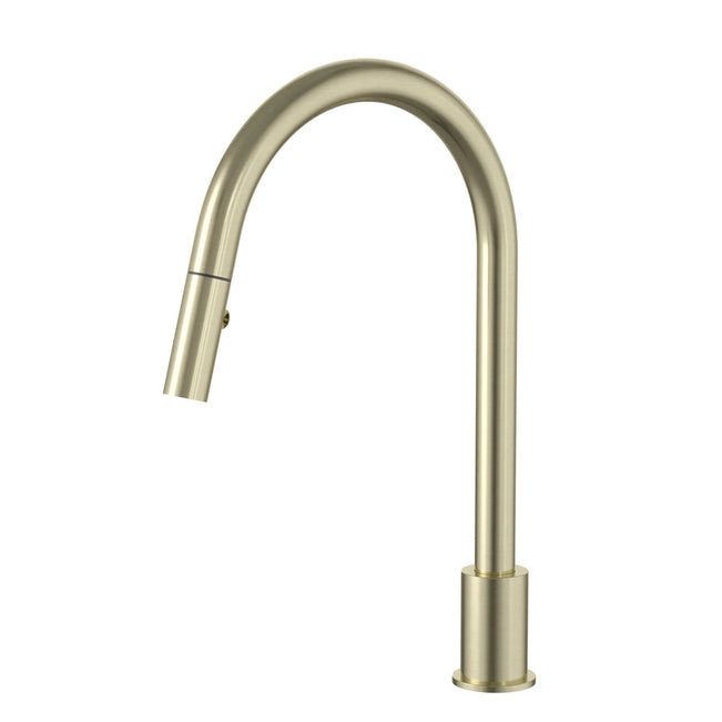Meir Kitchen Hob Spout with Pull Out Nozzle - Tiger Bronze MS18-PVDBB - The Blue Space
