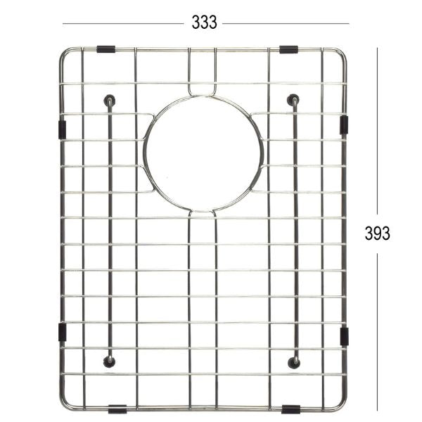 Meir Protection Grid for MKSP-S380440 -Gunmetal Black