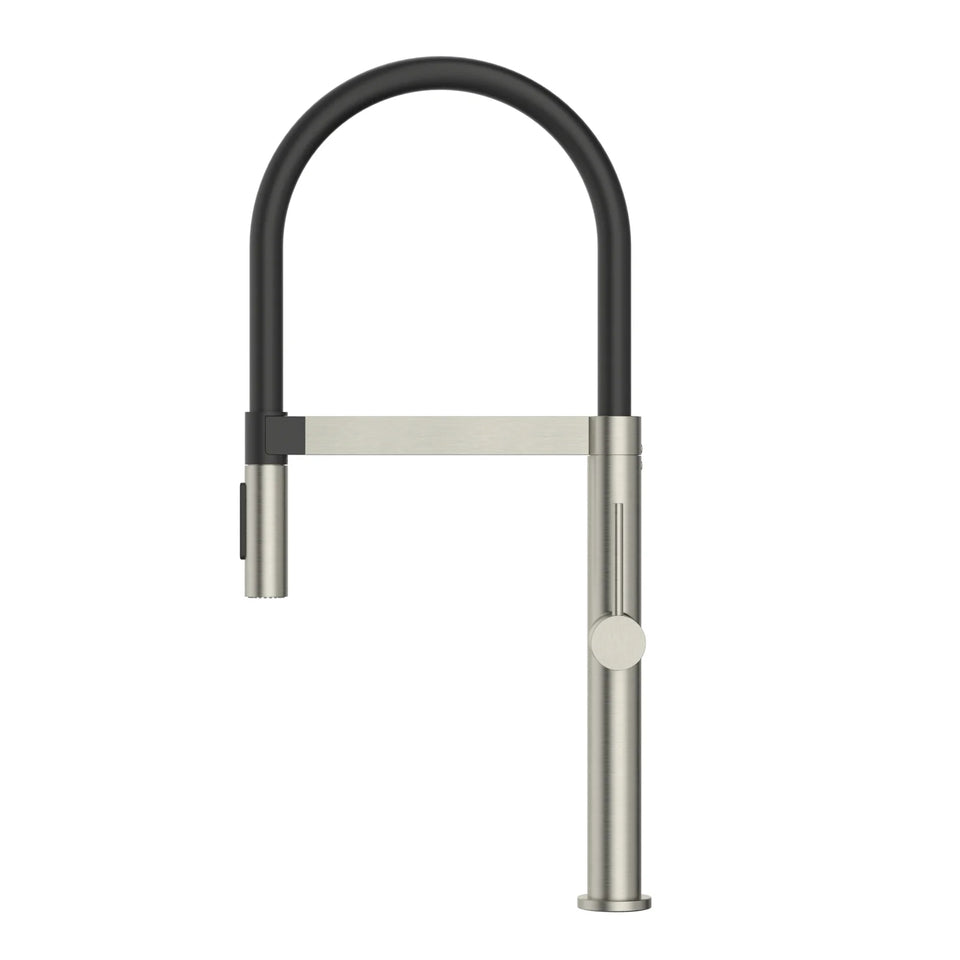 Meir Pull Down Kitchen Mixer with Magnetic Dock - Brushed Nickel