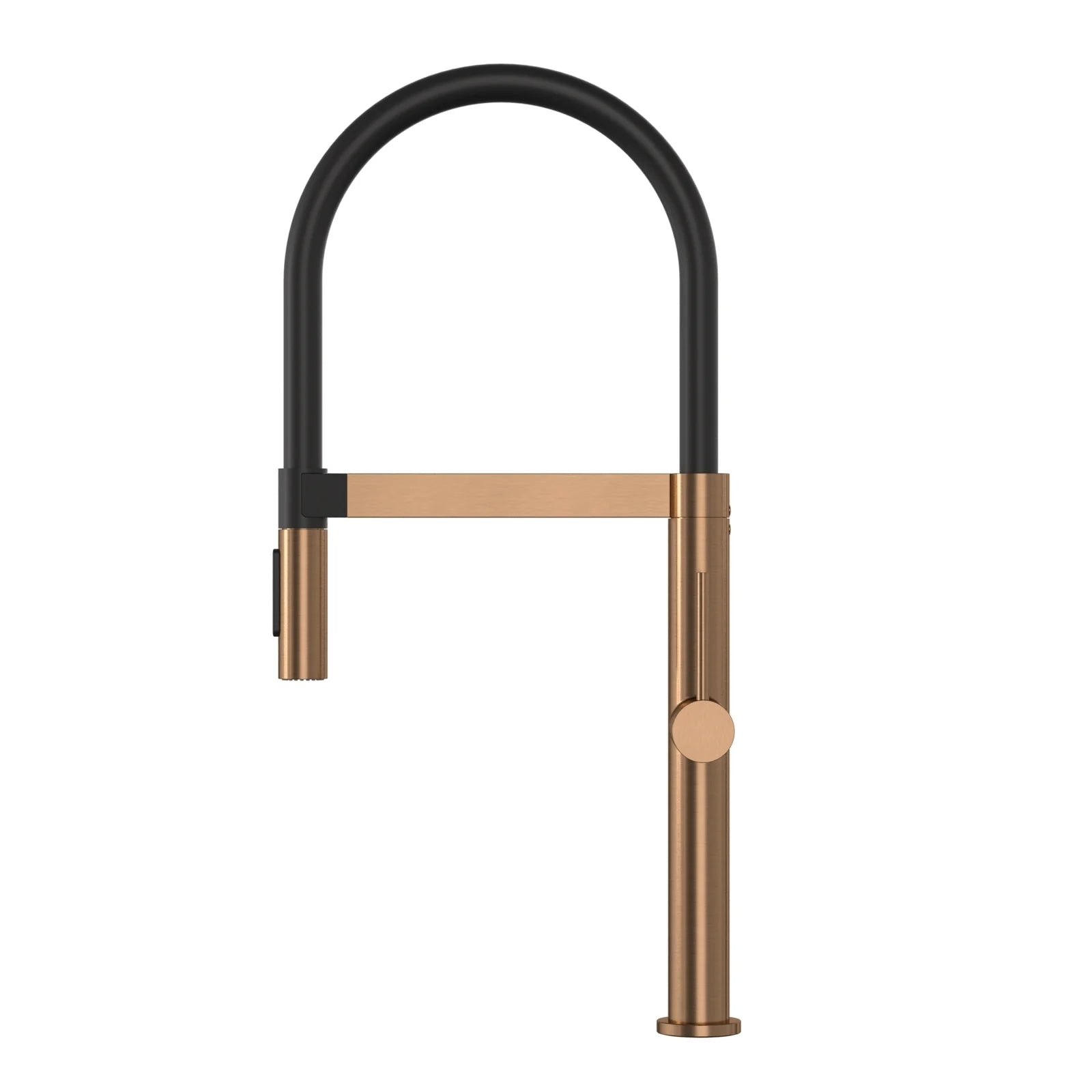 Side Meir Pull Down Kitchen Mixer with Magnetic Dock - Lustre Bronze MK19-PVDBZ - The Blue Space