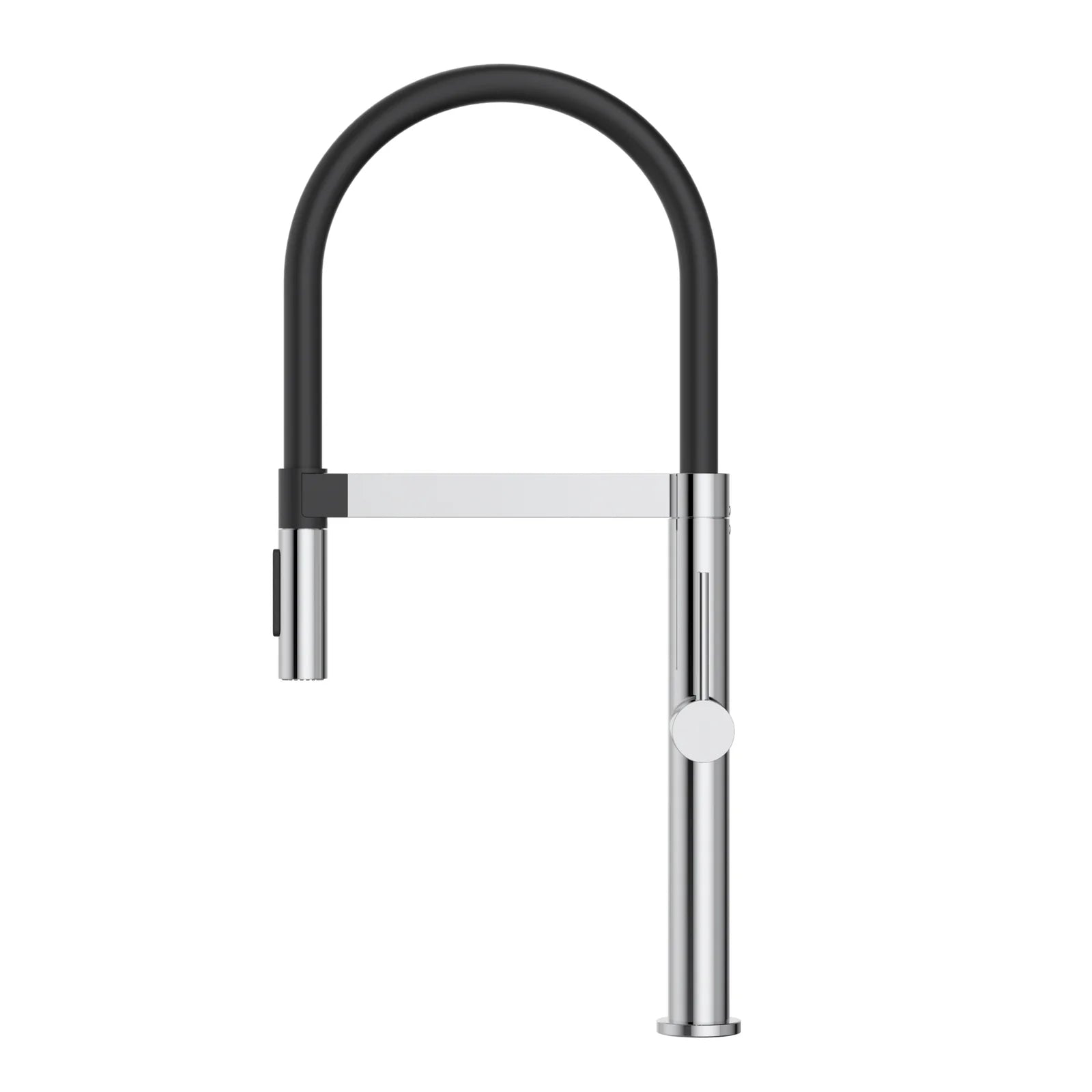 Side Meir Pull Down Kitchen Mixer with Magnetic Dock - Matte Black MK19 - The Blue Space