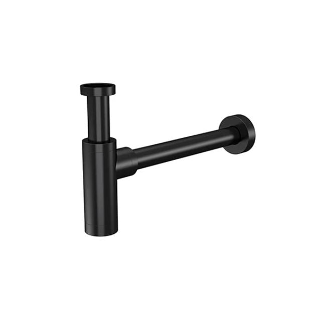 Meir Round Bottle Trap for 32mm Basin Waste Matte Black