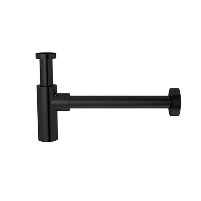 Meir Round Bottle Trap for 32mm Basin Waste Matte Black