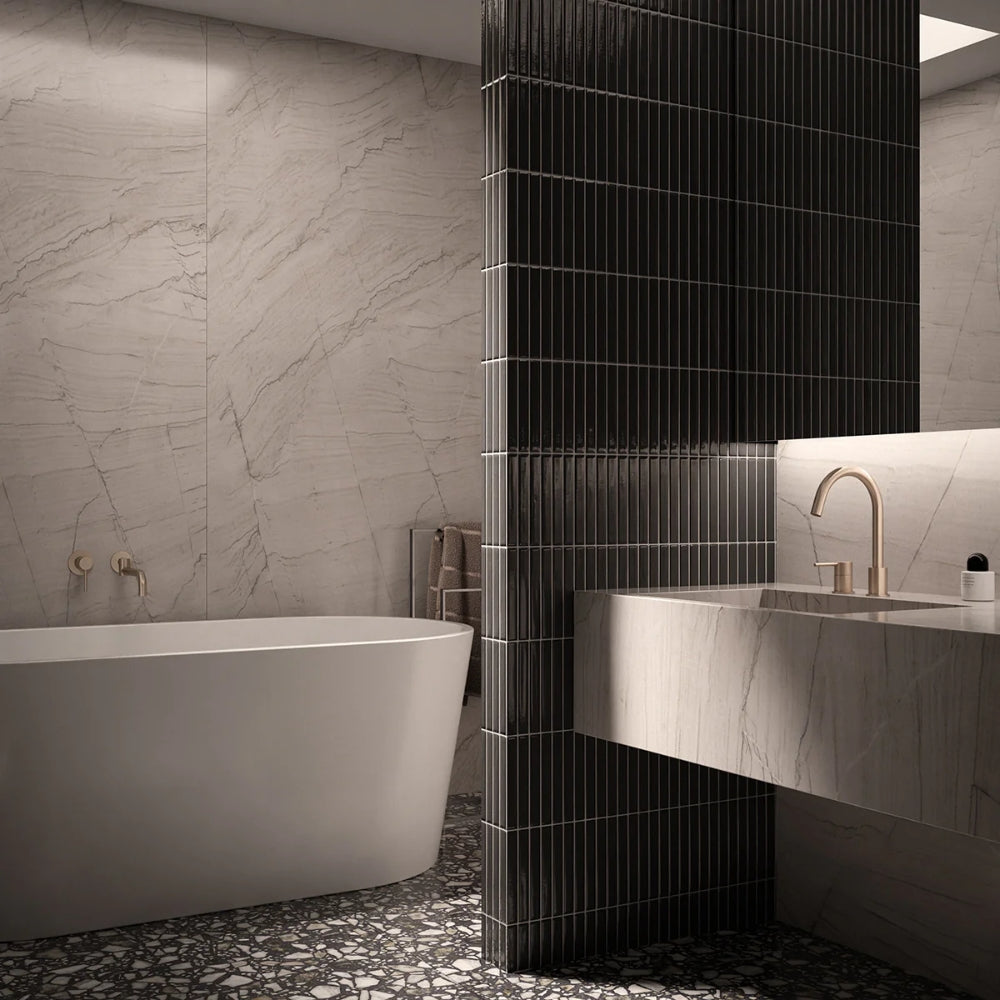 Lifestyle Meir Round Deck Mounted Mixer - Champagne MW12-CH - The Blue Space