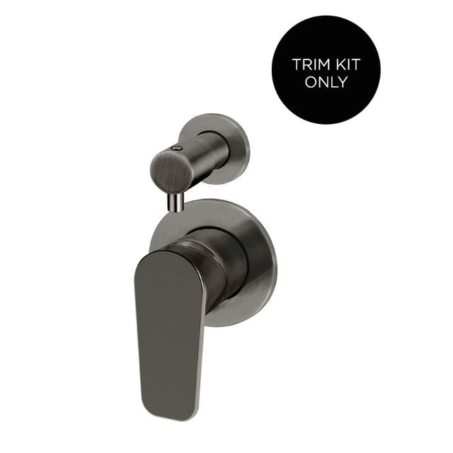 Meir Round Diverter Mixer Paddle Handle Shadow Trim Kit MW07TSPD-FIN-PVDGM - The Blue Space