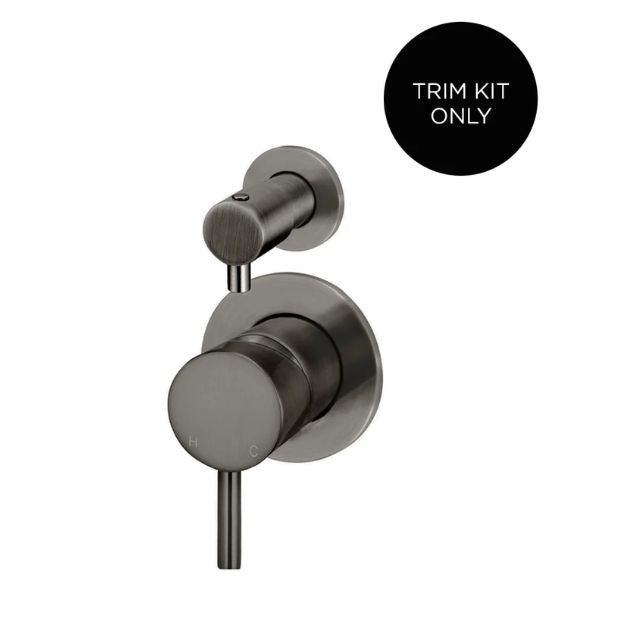 Meir Round Diverter Mixer Shadow Trim Kit MW07TS-FIN-PVDGM - The Blue Space