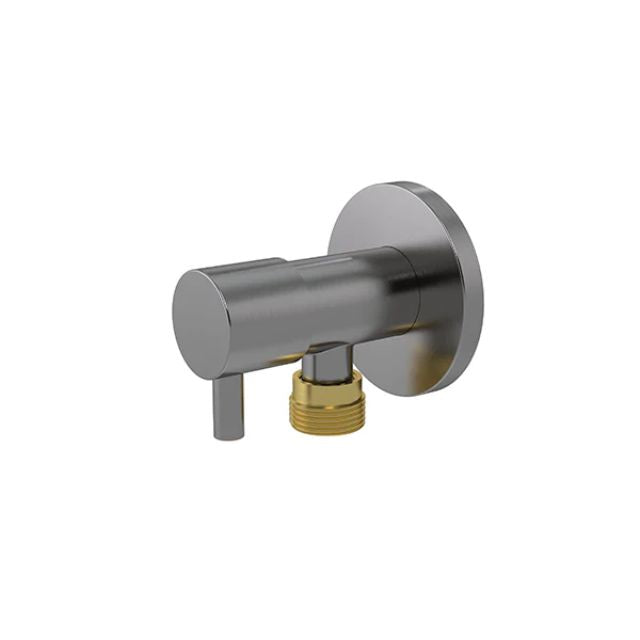 Meir Round Mini Stop Cistern Tap Shadow