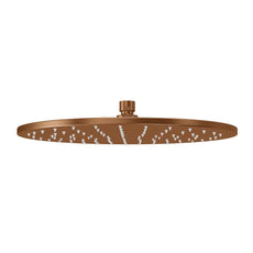 Front 1 Meir Round Shower Rose 300mm Lustre Bronze MH06N-PVDBZ - The Blue Space