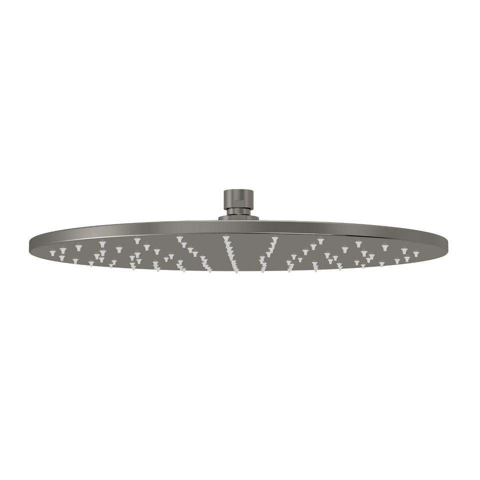 Meir Round Shower Rose 300mm - Shadow