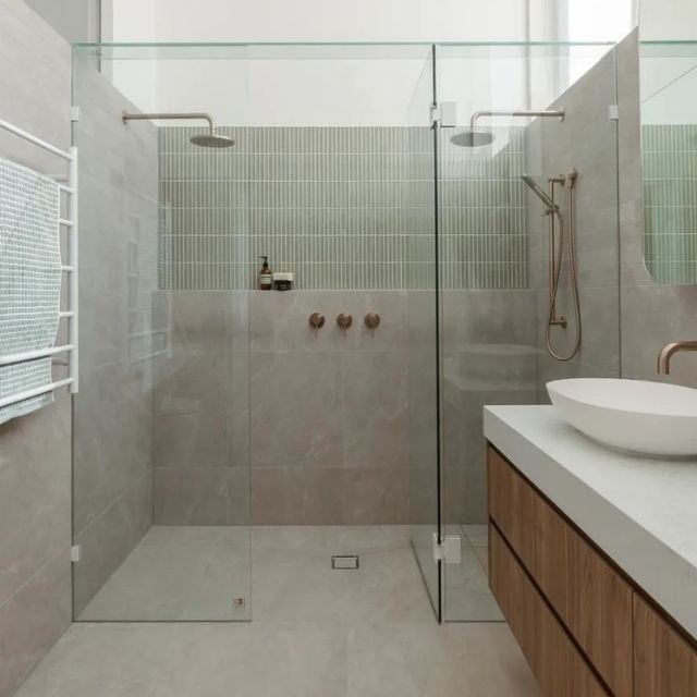 Lifestyle 5 Meir Round Wall Mixer Champagne Trim Kit MW03-FIN-CH - The Blue Space