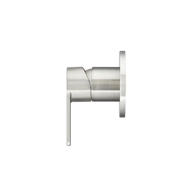 Side Meir Round Wall Mixer Paddle Handle Brushed Nickel Trim Kit MW03PD-FIN-PVDBN - The Blue Space