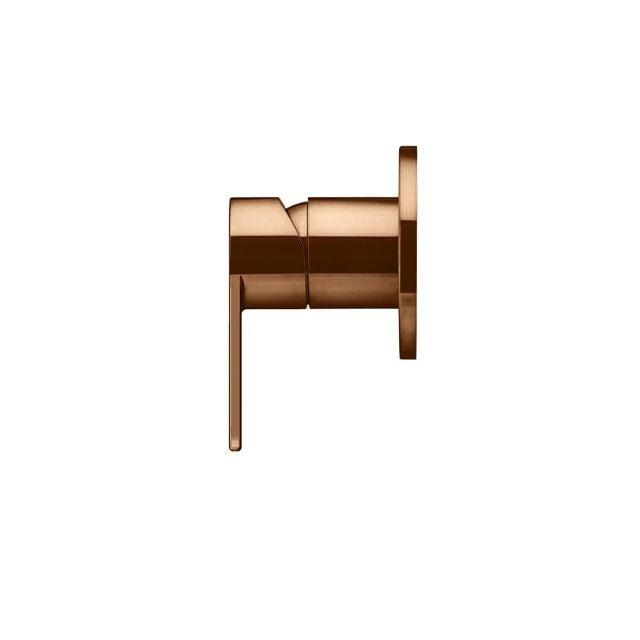 Side Meir Round Wall Mixer Paddle Handle Lustre Bronze Trim Kit MW03PD-FIN-PVDBZ - The Blue Space
